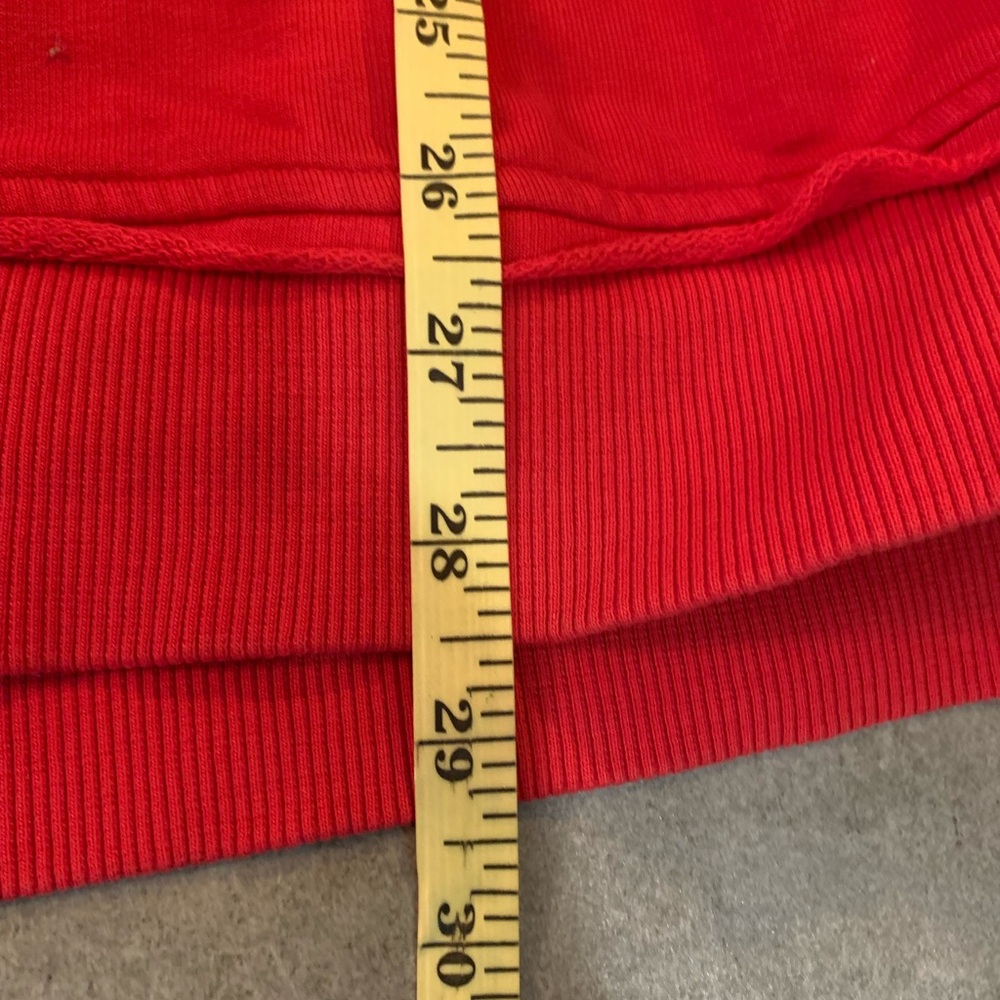 Soft Surroundings Red Pullover Snap Button Collar… - image 6